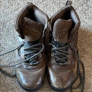 Timberland Men's Brown Leather Boots
